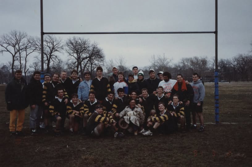 Mizzou squad photographed after winning the 1990 Langenberg Cup