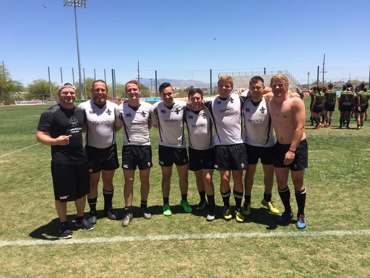 Mizzou players representing the club at the 2017 Division II national championship