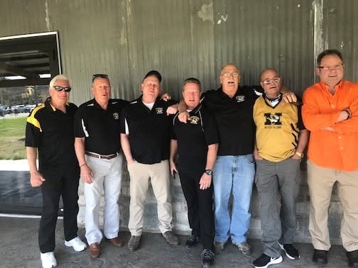 Mizzou rugby old boys together at Nick Baker&rsquo;s celebration of life in 2022