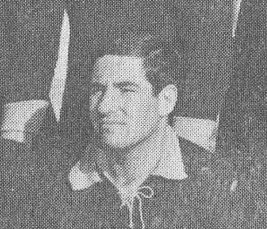 Stan Feldman seated in Mizzou Rugby kit, 1966&ndash;67